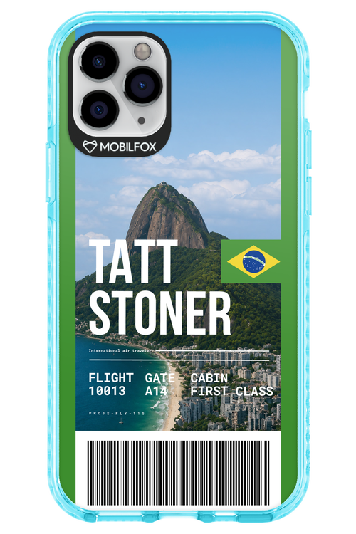 TATT STONER (fly ticket) 2.0 - Apple iPhone 11 Pro