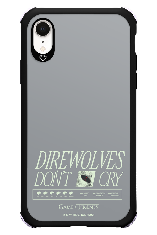 Direwolves Don’t Cry - Apple iPhone XR