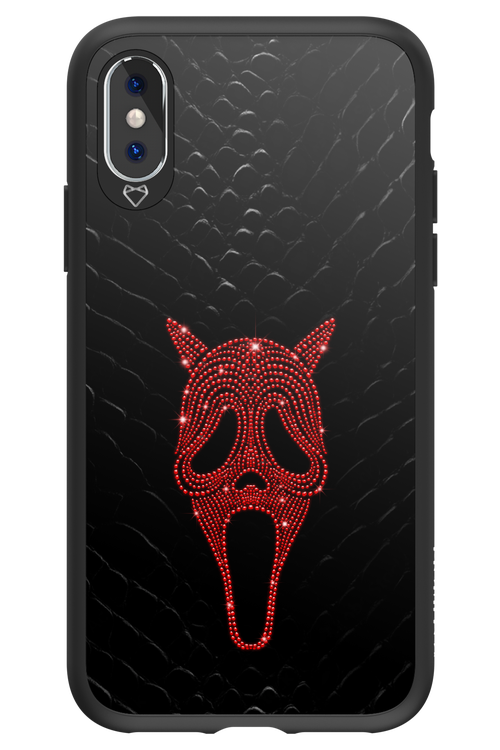 Devil Glitter Ghost - Apple iPhone XS