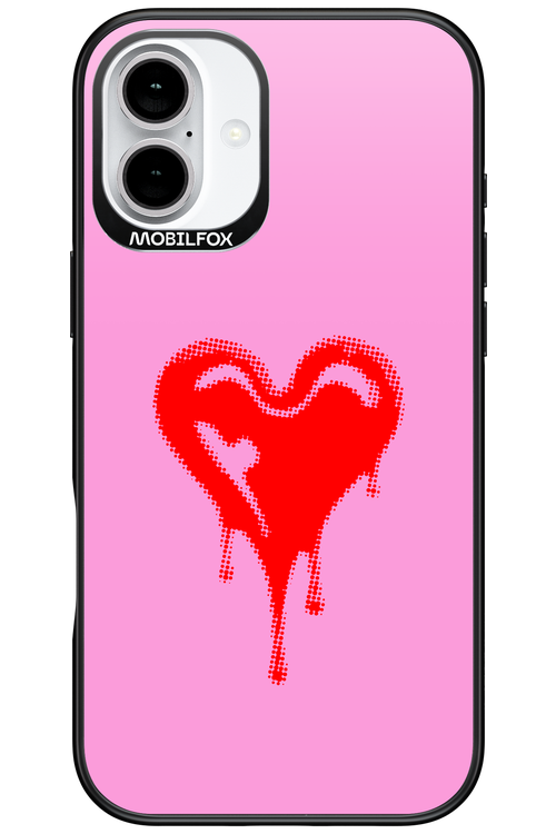 Heart Pink - Apple iPhone 16 Plus