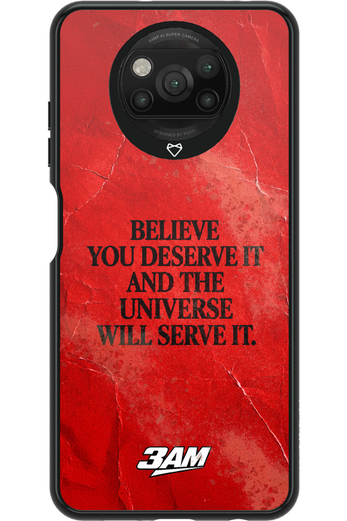 BELIEVE 2.0 - Xiaomi Poco X3 NFC