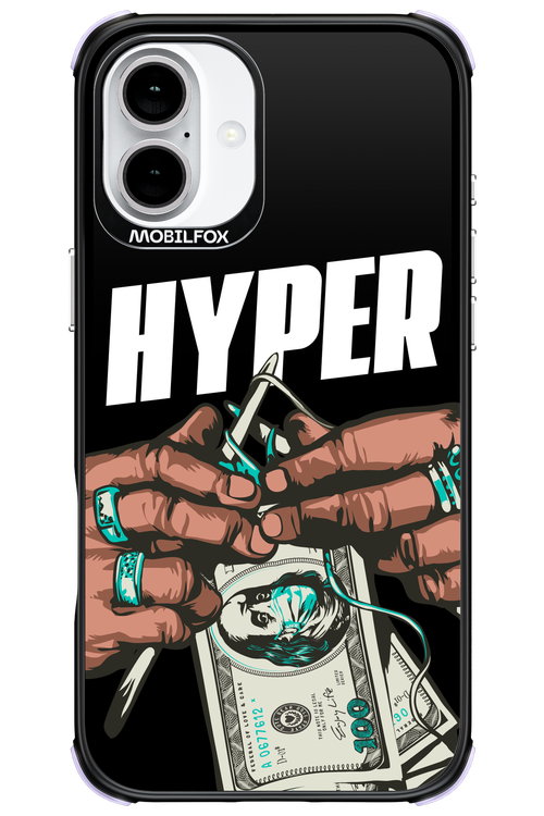 KNIT Black 2.0 - Apple iPhone 16 Plus