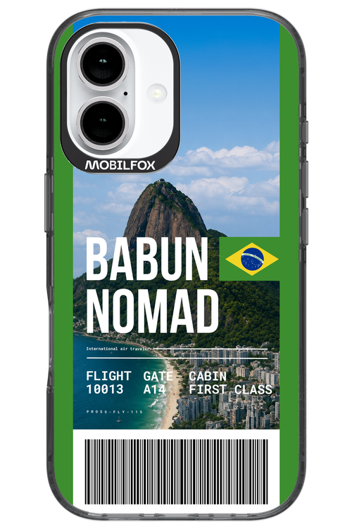 BABUN NOMAD (fly ticket) 2.0 - Apple iPhone 16