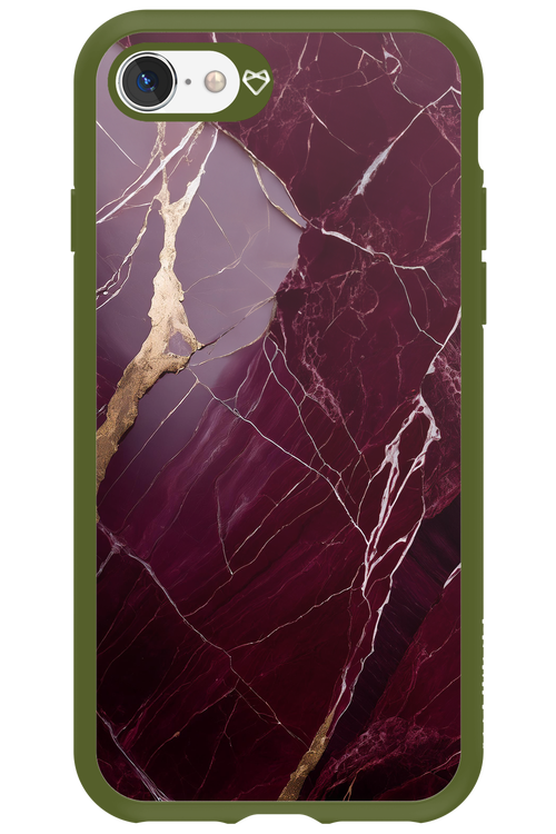 Burgundy Marble - Apple iPhone SE 2020