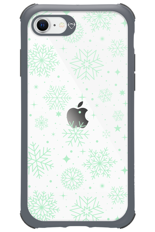 Tiffany's Snowflakes - Apple iPhone SE 2022