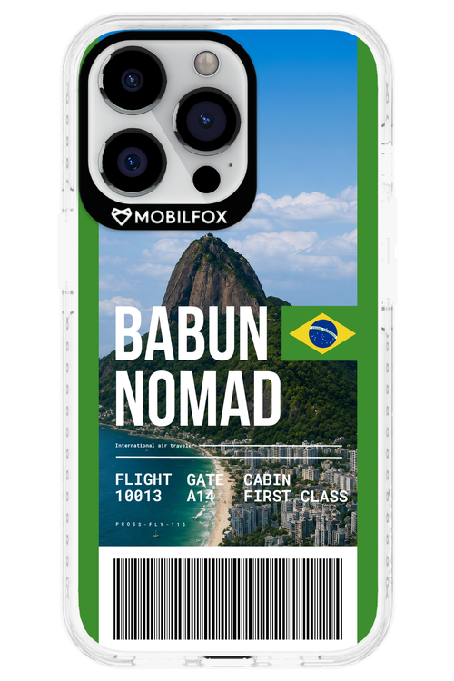 BABUN NOMAD (fly ticket) 2.0 - Apple iPhone 13 Pro