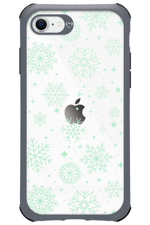 Tiffany's Snowflakes - Apple iPhone SE 2022