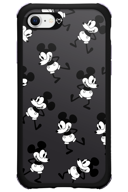 Iconic Mouse (antracite pattern) - Apple iPhone 7