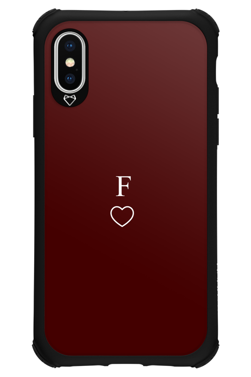 F Burgundia 2.0 - Apple iPhone X