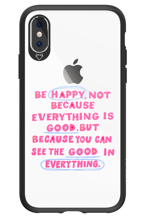 Be Happy 2.0 - Apple iPhone XS