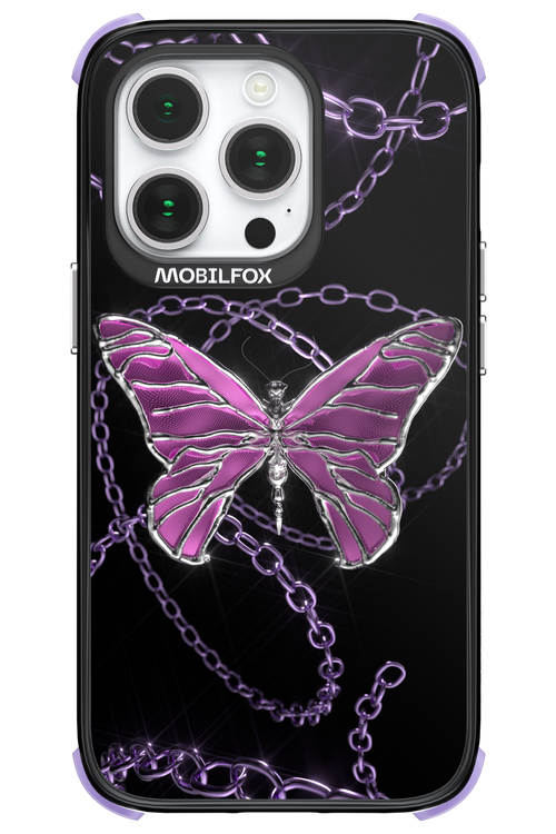 Butterfly Necklace - Apple iPhone 14 Pro