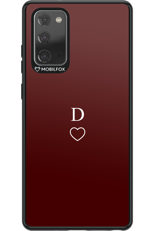 D Burgundia 2.0 - Samsung Galaxy Note 20