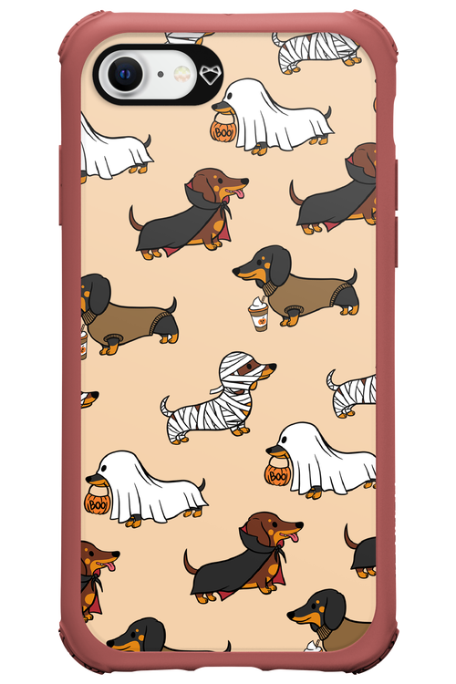 Scary Dachshund - Apple iPhone SE 2022
