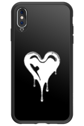 Heart Black - Apple iPhone XS Max