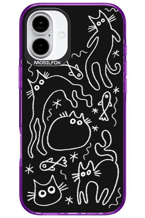 CHALK_CATS - Apple iPhone 16 Plus