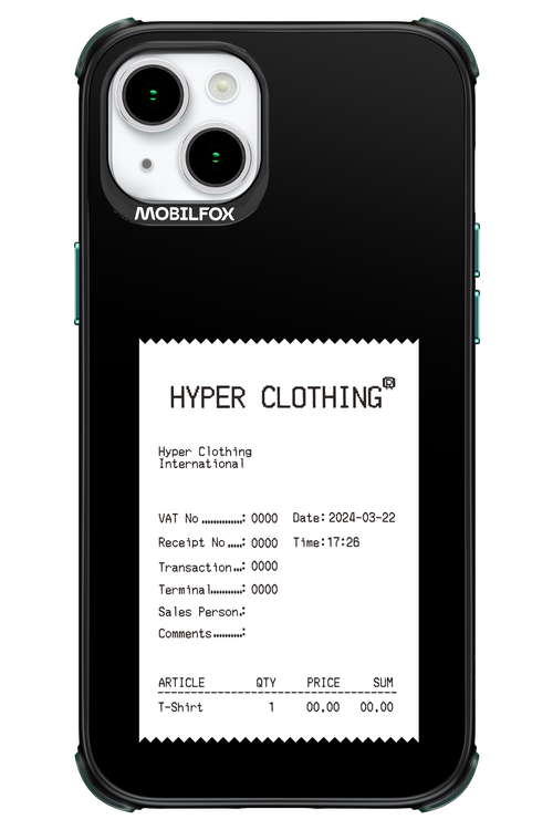 HYPER RECEIPT - Apple iPhone 15 Plus