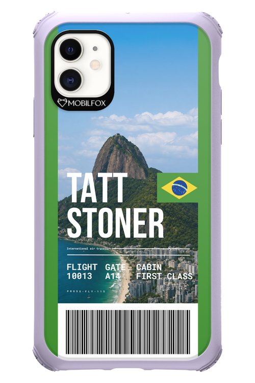 TATT STONER (fly ticket) 2.0 - Apple iPhone 11