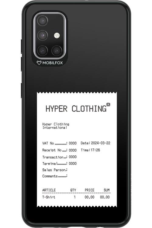 HYPER RECEIPT - Samsung Galaxy A71