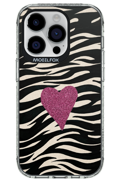 Zebra Heart 2.0 - Apple iPhone 14 Pro