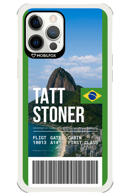 TATT STONER (fly ticket) 2.0 - Apple iPhone 12 Pro Max