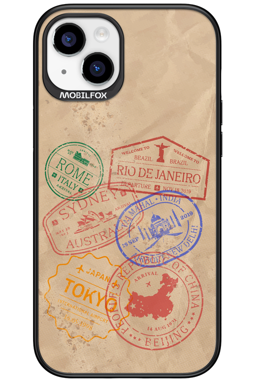 Travel Stamps 2.0 - Apple iPhone 15 Plus
