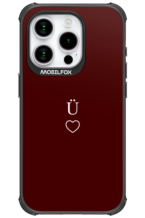 U Burgundia II 2.0 - Apple iPhone 15 Pro