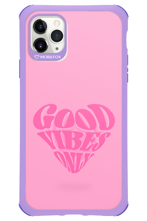 Good Vibes Heart - Apple iPhone 11 Pro Max