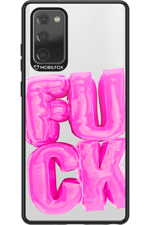 F*ck Transparent - Samsung Galaxy Note 20