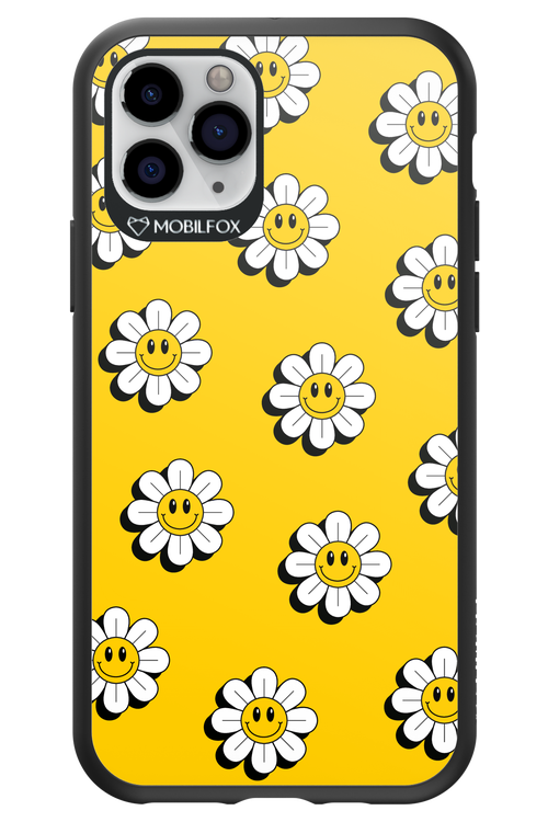 Smiley Flowers - Apple iPhone 11 Pro