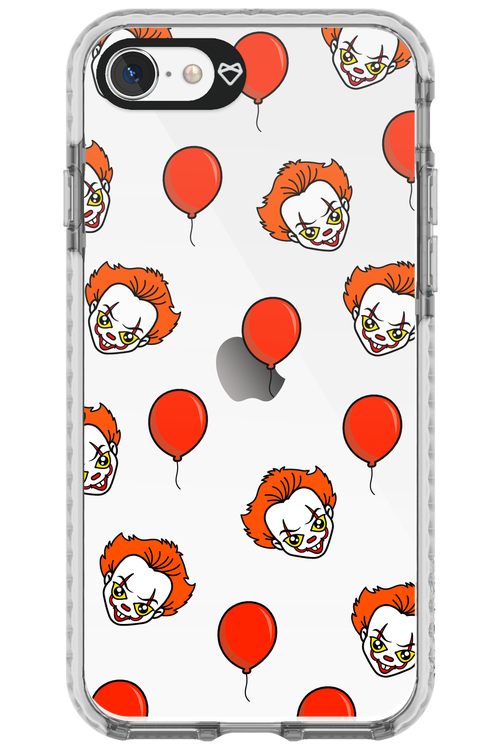 Mystery Clown (Transparent) - Apple iPhone SE 2022