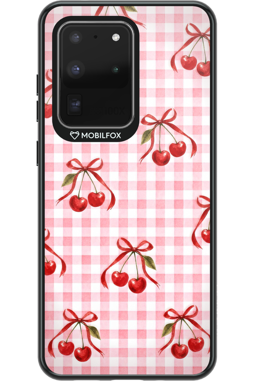 Pink Cherry Checked 2.0 - Samsung Galaxy S20 Ultra 5G