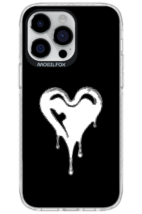 Heart Black - Apple iPhone 14 Pro Max