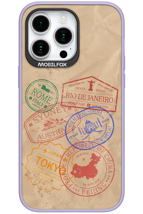 Travel Stamps 2.0 - Apple iPhone 15 Pro Max