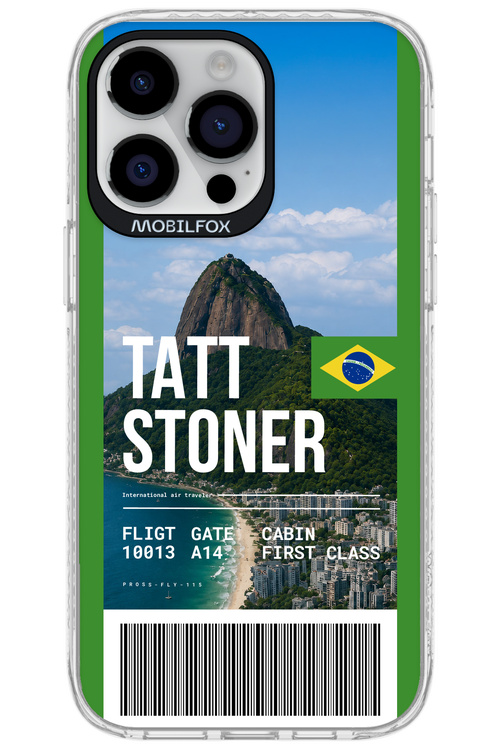 TATT STONER (fly ticket) 2.0 - Apple iPhone 14 Pro Max