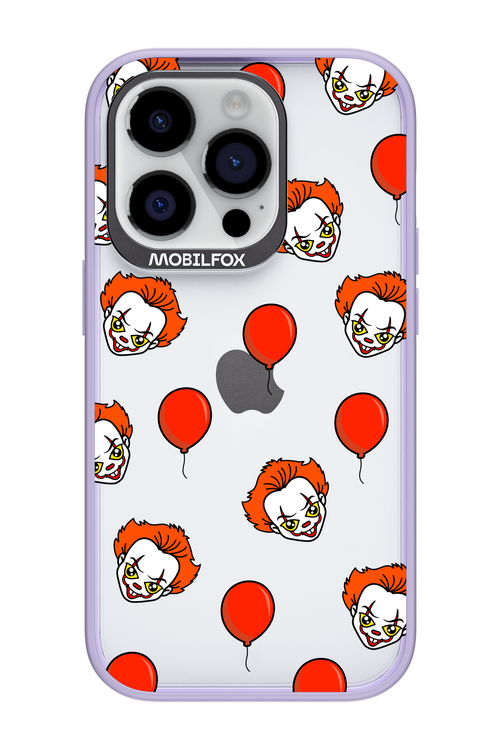 Mystery Clown (Transparent) - Apple iPhone 14 Pro