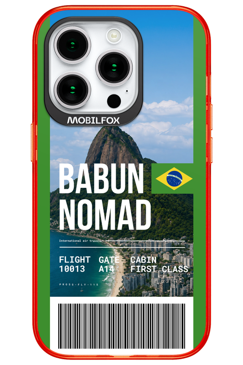BABUN NOMAD (fly ticket) 2.0 - Apple iPhone 15 Pro