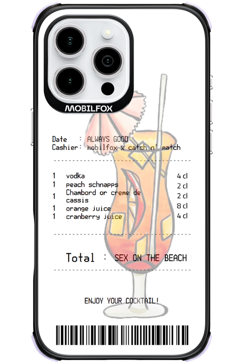 sex on the beach cocktail - Apple iPhone 16 Pro Max