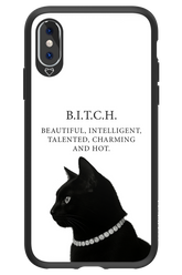 B. i. t. c. h. - Apple iPhone X