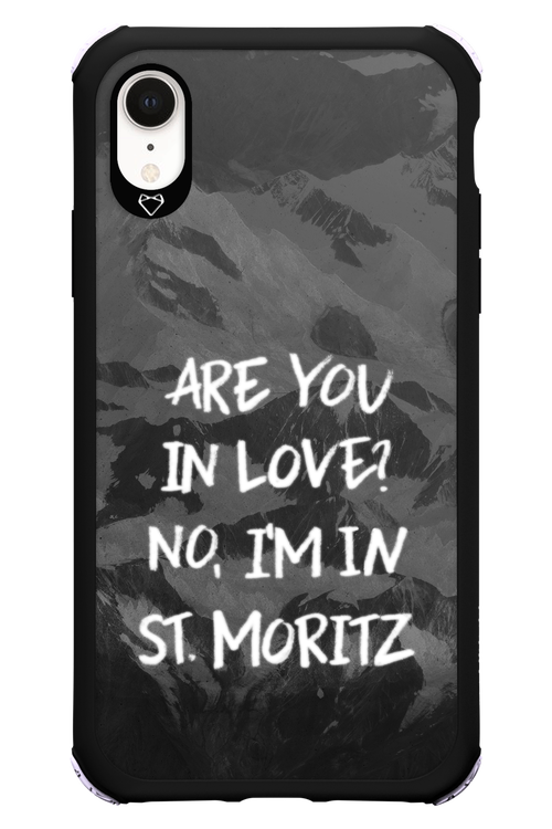 I'm in St. Moritz - Apple iPhone XR