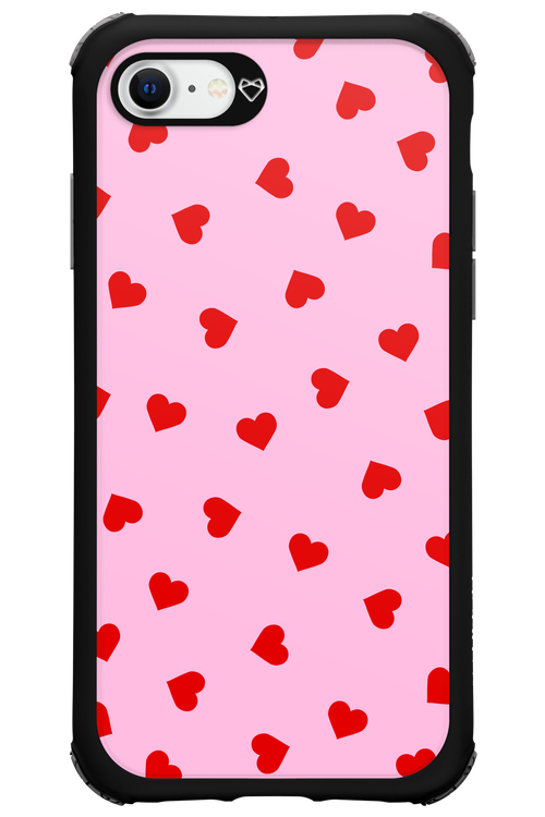 Sprinkle Heart Pink - Apple iPhone 7