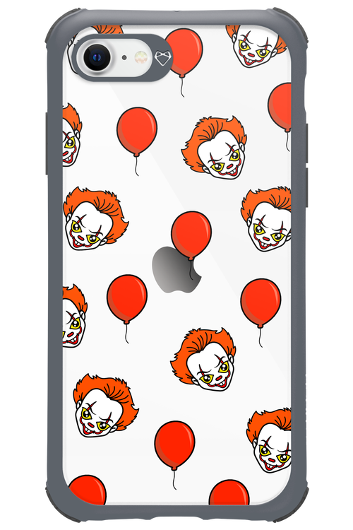 Mystery Clown (Transparent) - Apple iPhone SE 2022