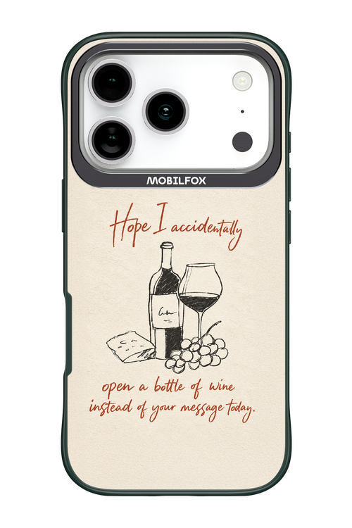 Bottle of wine 2.0 - Apple iPhone 17 Pro