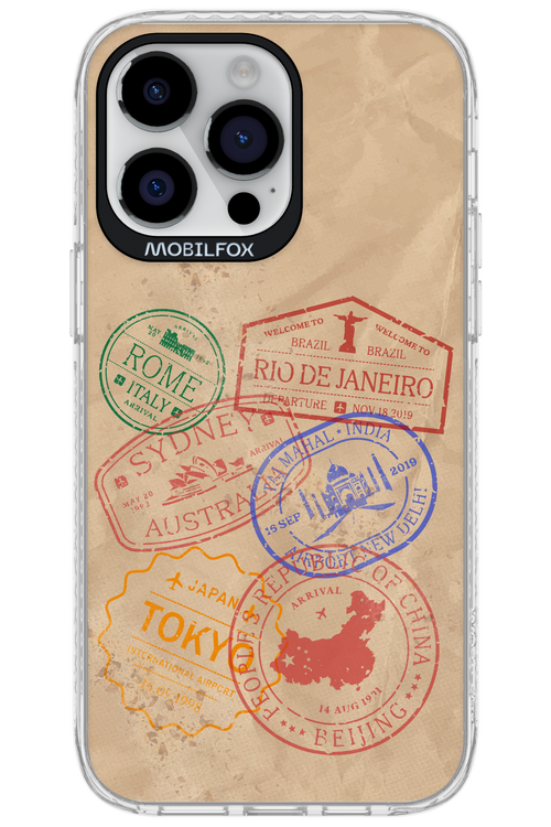Travel Stamps 2.0 - Apple iPhone 14 Pro Max