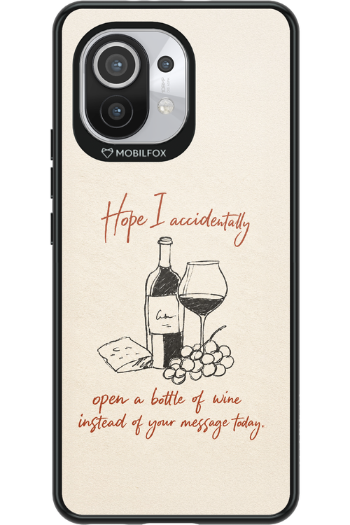 Bottle of wine 2.0 - Xiaomi Mi 11 5G