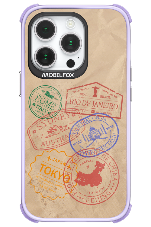 Travel Stamps 2.0 - Apple iPhone 14 Pro
