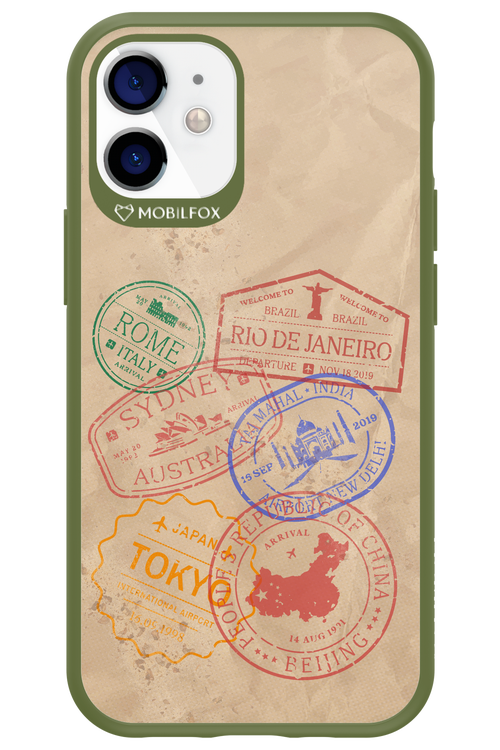 Travel Stamps 2.0 - Apple iPhone 12 Mini