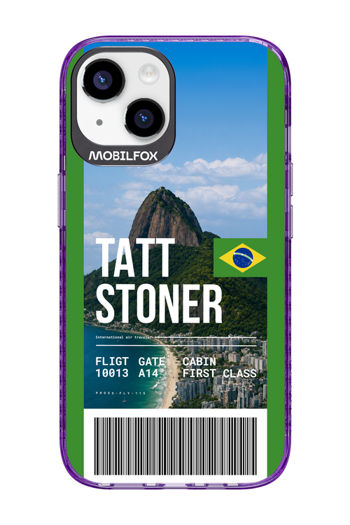 TATT STONER (fly ticket) 2.0 - Apple iPhone 14