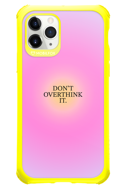 Don't Overthink It - Apple iPhone 11 Pro