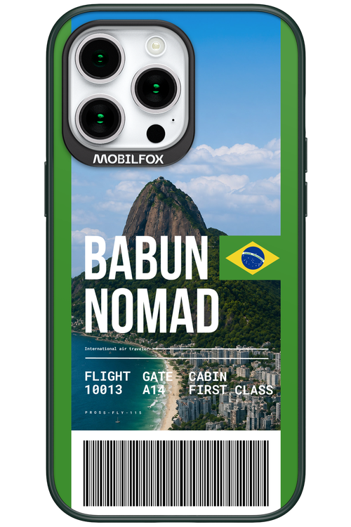 BABUN NOMAD (fly ticket) 2.0 - Apple iPhone 15 Pro Max