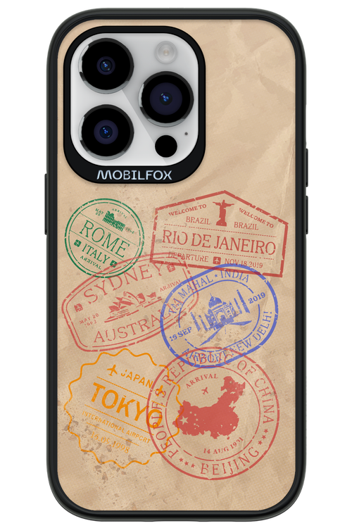 Travel Stamps 2.0 - Apple iPhone 14 Pro